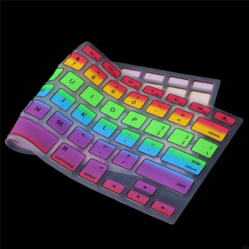 

2025 New Silicone Keyboard Cover Skin Protective for Macbook 13" 15"