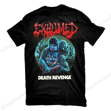Blue Heavy Metal Rock Death Band Tour 3D Print T-shirt Men Women Fashion Hip Hop Short Sleeve Tops Tees Men Clothing tee shirt