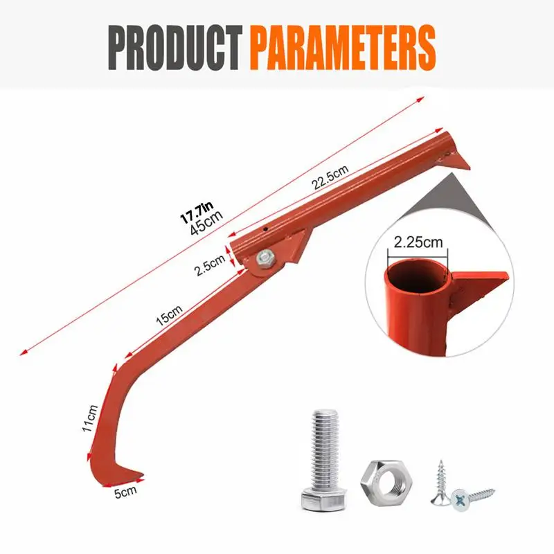 Imagem -06 - Log Lifter para Cortar Rolos de Log Cant Gancho Log Jack Rolo de Madeira Aço Inoxidável Logging Tool