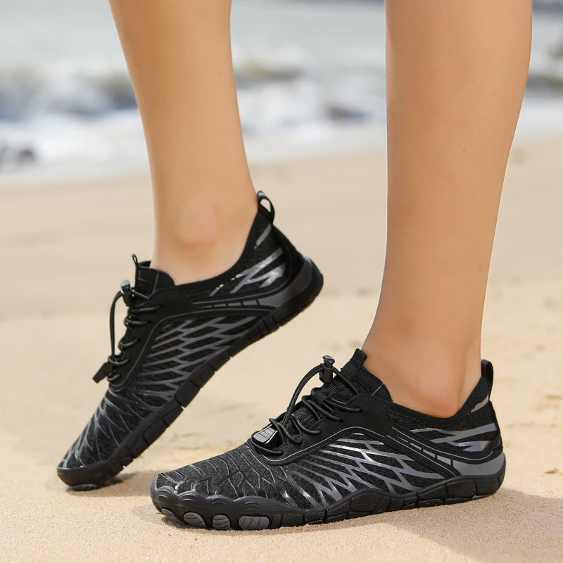 ALIUPS buty na plażę dla mężczyzn kobiety buty do wody szybkie suche oddychające para boso trampki do pływania Surf Aqua brodząc basen siłownia