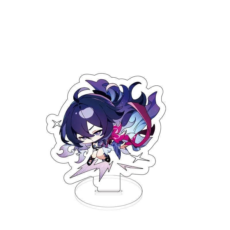 Acryl Schlüsselanhänger Jingliu HuoHuo Guinaifen Topas Figur Standplatte Spiel Schlüsselanhänger Cosplay Prop Zubehör Handgefertigter Schmuck 6CM – Detail 5