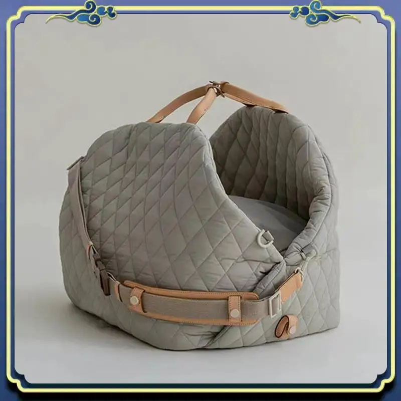 

Willow Woven Cat Maternity Nest Four Season Universal Cat Nest 1 Piece Gray-Green