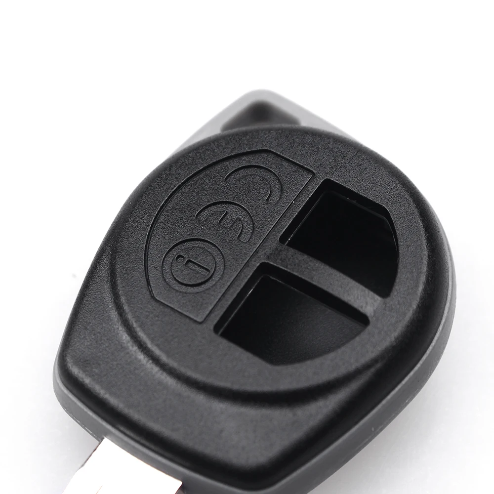 KEYYOU-Shell remoto do caso chave do carro, habitação Fob para Suzuki Swift, HU133R, SZ11R, substituição da lâmina, 2 botões