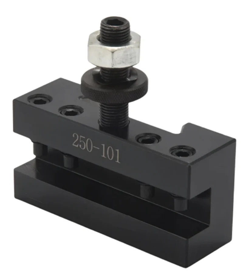 250-101 Quick Changing Tool Post High Carbon Steel Durable CNC Turning Lathe Tool Holder Boring Milling Cutter Bracket 1PCS