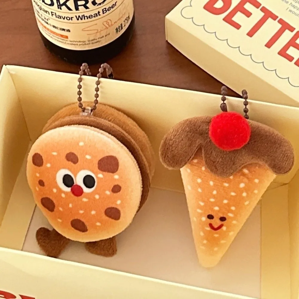 

Новый забавный кулон с едой, кавайный десерт, хлеб, очаровательный брелок, многоцелевой мультяшный рюкзак, украшение, подарок