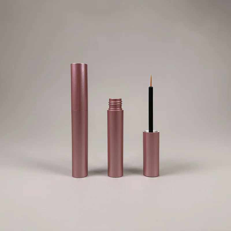 Wholesale 4ml Rose Gold Empty Mascara Tube Eyelash Vial Liquid Bottle Container Eyeliner Make Up Tube Refillable Bottles