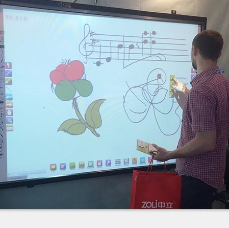

Education equipment large screen 100 inch smart white board interactive whiteboard for classroom and office