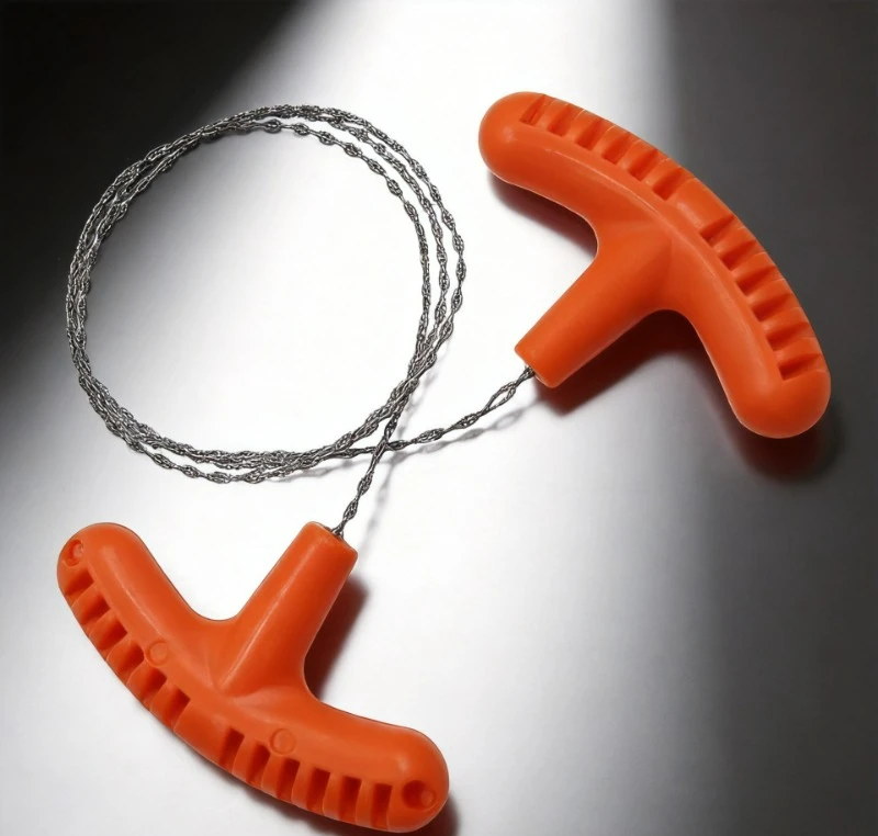 Wire Saw Mini Pocket Stainless Steel Orange High-quality Multi-purpose Outdoor Camping Hiking Emergency Survival Gear Tool