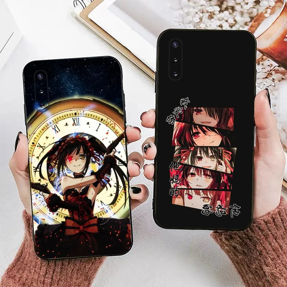 Kurumi Tokisaki D-Date A L-Live Phone Case For Samsung Galaxy A13,A21s,A22,A31,A32,A52,A53,A71,A80,A91 Soft Black Phone Cover