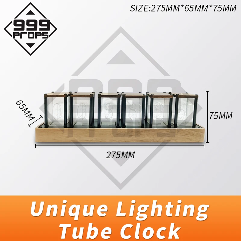 Orologio con tubo luminoso per sala di fuga che regola il tubo al numero giusto per aprire gli dispositivi di gioco di fuga maglock