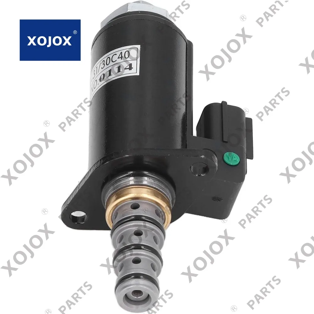 

XOJOX Hyuduo Hydraulic Solenoid Valve, Hydraulic Pump Solenoid Valve for SK200‑6 SK230‑6 SK330‑6 SK350‑6 Electric Excavator Part