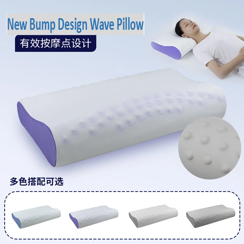 Large Memory Foam Sleeping Pillow Contour Pillow for Neck and Shoulder Pain Relief Memory Foam Neck Support Pillow for Sleepers