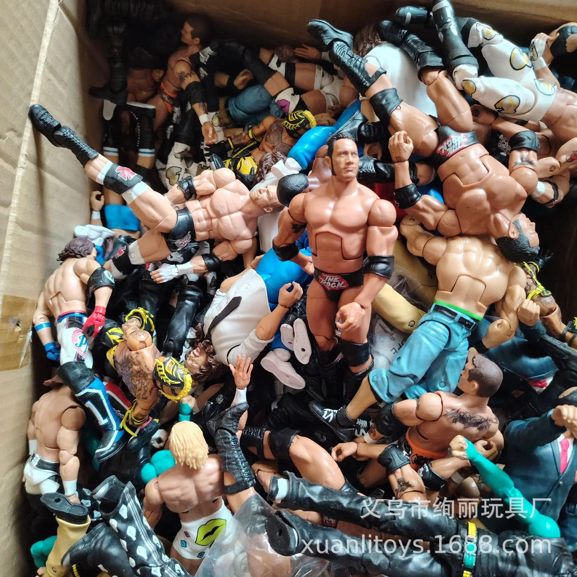 شخصيات المصارع والملاكم القابلة للتمركز للغاية، ألعاب متعددة المفاصل قابلة للجمع، عدة أنماط من أبطال المصارعين المصارعين #1