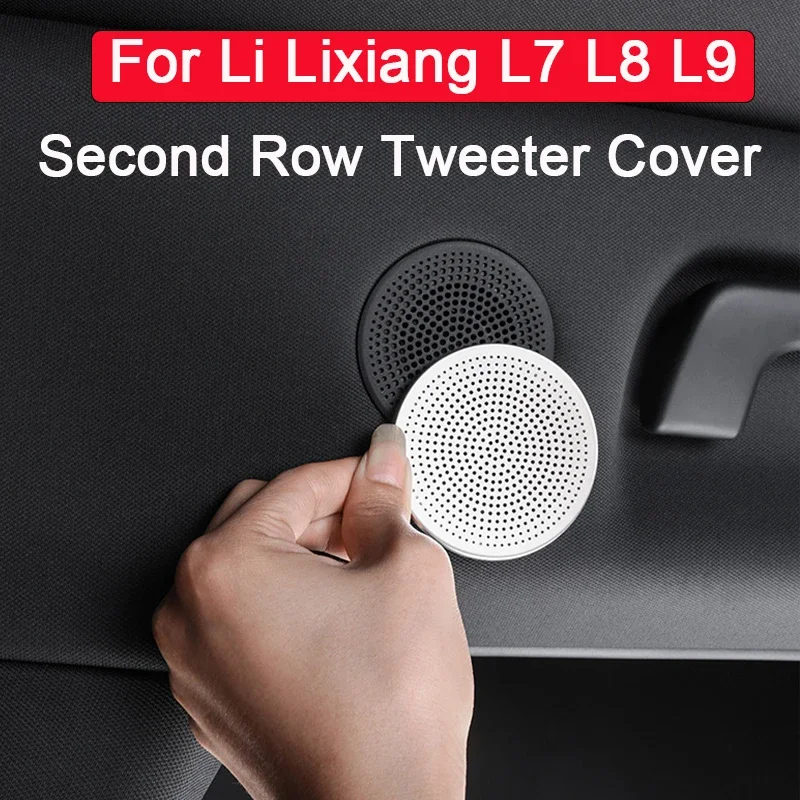 

For Li LiXiang L7 L8 L9 Car Second Row Tweeter Cover for Leading Ideal L7/L8/L9 Middle Row Audio Speaker Protection Cover