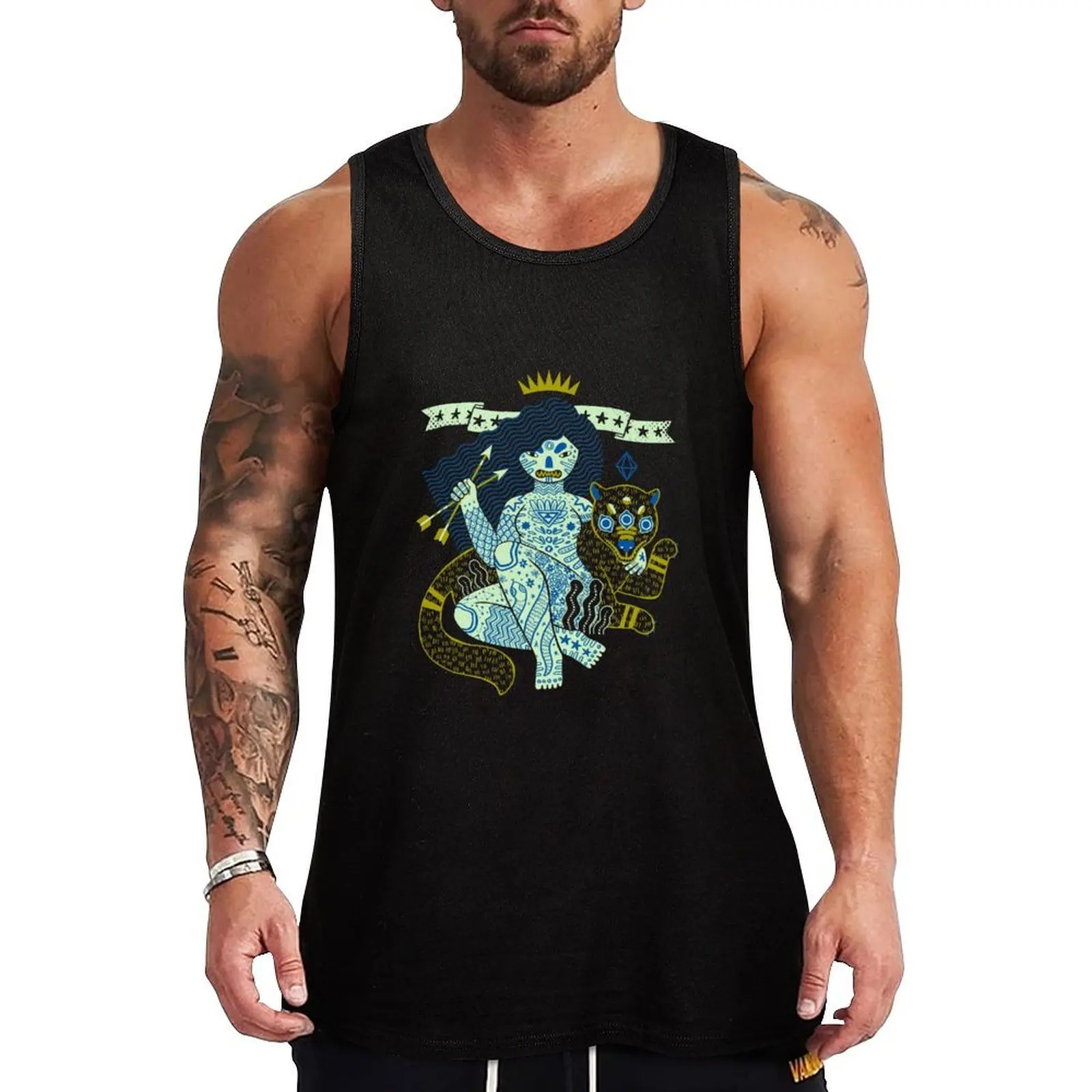 Perilous Queen Tank Top Dry Fit Workout Tank Top Sleeveless Athletic Shirt