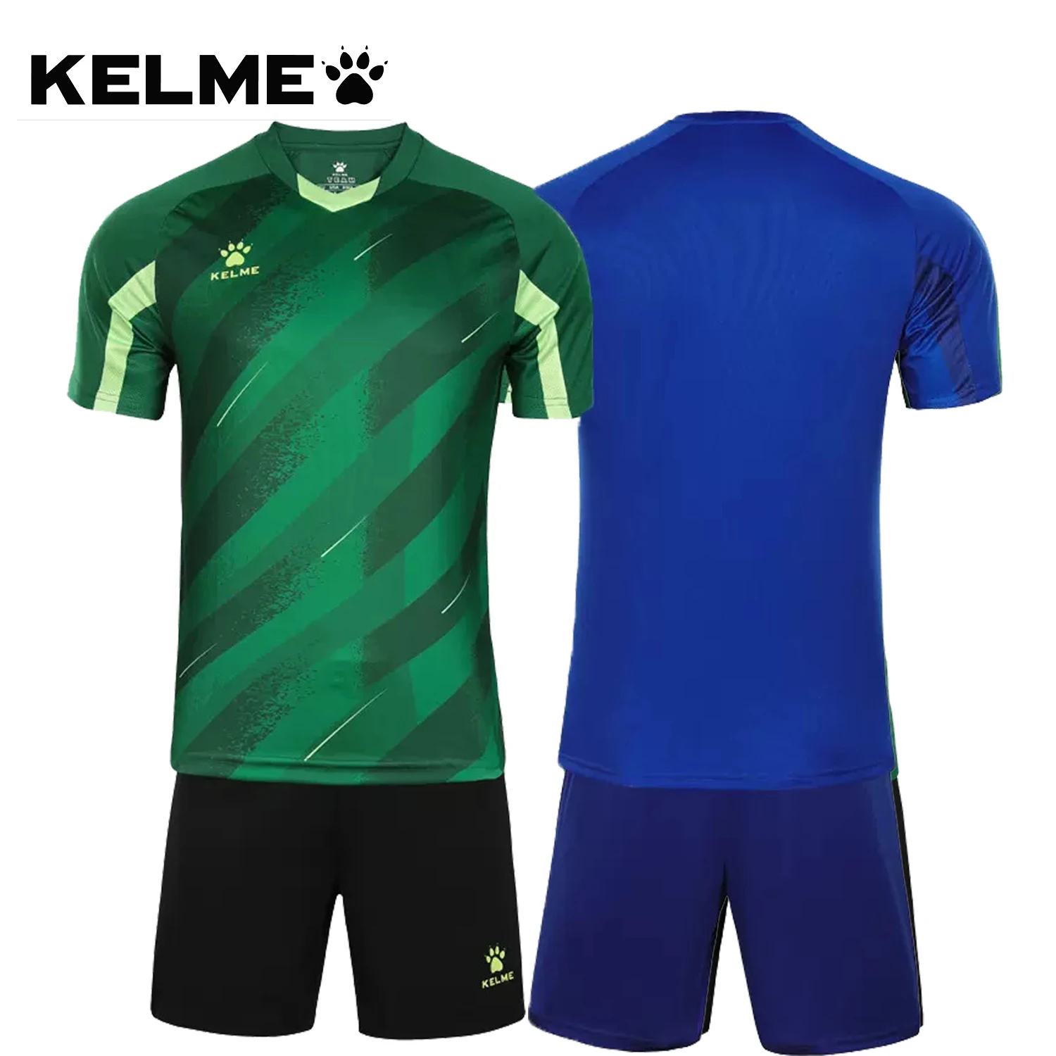 KELME Sportswear Men Summer Football Jerseys Comfortable Professional Football Shirts Training Wear Customized Team Uniforms