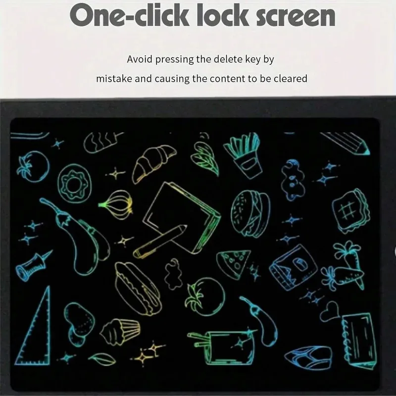 LCD Writing Tablet for Kids, Reusable Magic Drawing Board, Graffiti Sketchpad & Handwriting Blackboard, Eco-Friendly Educational view 4