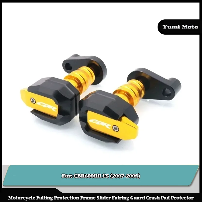

For HONDA CBR600RR CBR 600RR F5 2007 2008 Motorcycle Falling Protection Frame Slider Fairing Guard Crash Pad Protector