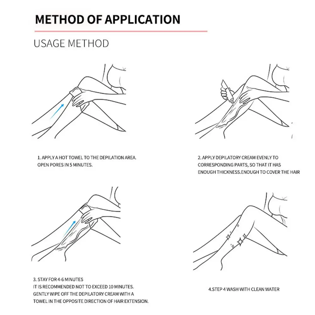 60g szybki krem do depilacji włosów bezbolesny krem do depilacji przyjazny dla skóry krem do usuwania bezbolesne włosów dla kobiet i mężczyzn U4I5