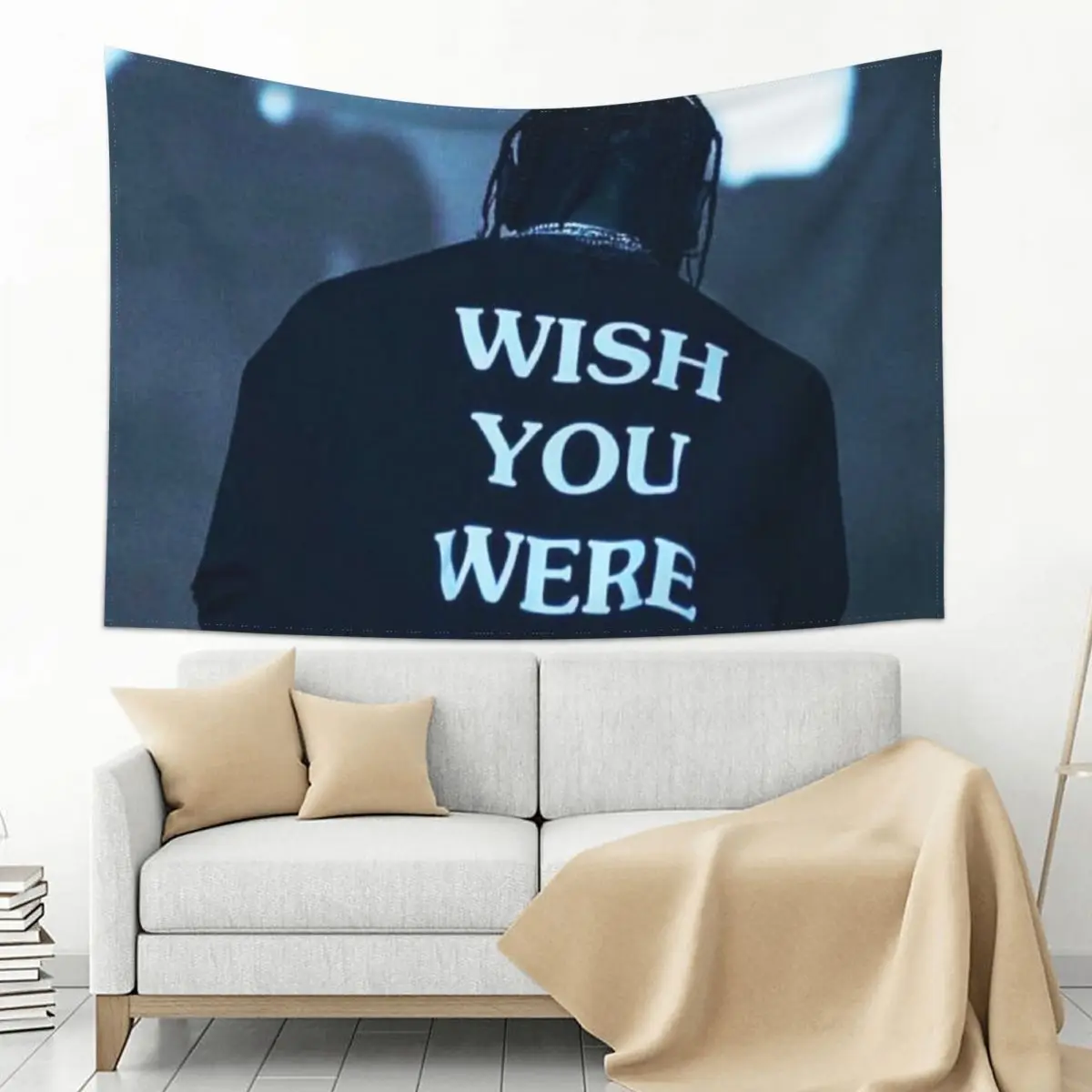 

Wish You Were Here Travis Tapestry