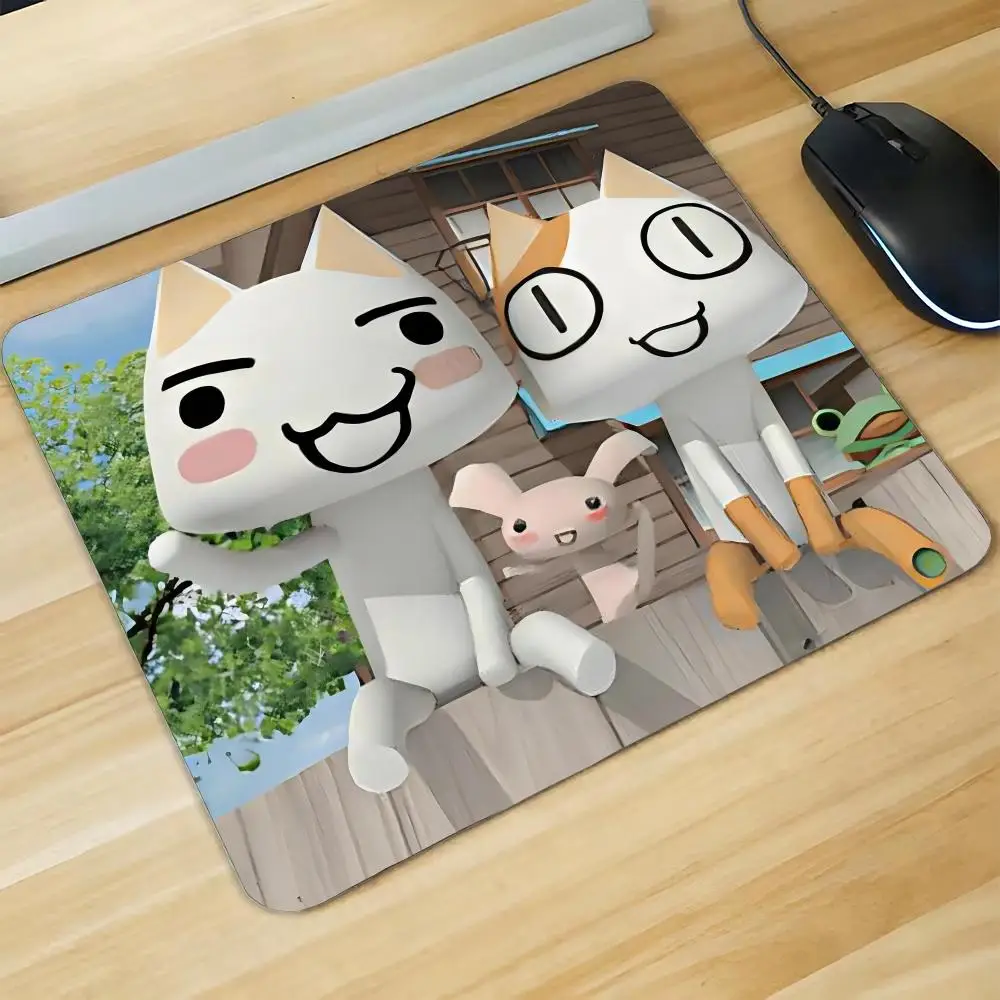 INS Cute Toro Inoue Cat Mouse Pad Gaming Laptops Keyboard Mat Deskmat Pc Accessories Desk Protector Mousepad Gamer Mats Anime Ma