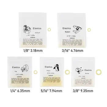 Zubní 500ks ortodontické Zoo balení gumiček a rovnátka Force 3,5 / 5,0 / 6,5 OZ vysoce kvalitní 10 nejlepší prodej ligové pavouky - №6