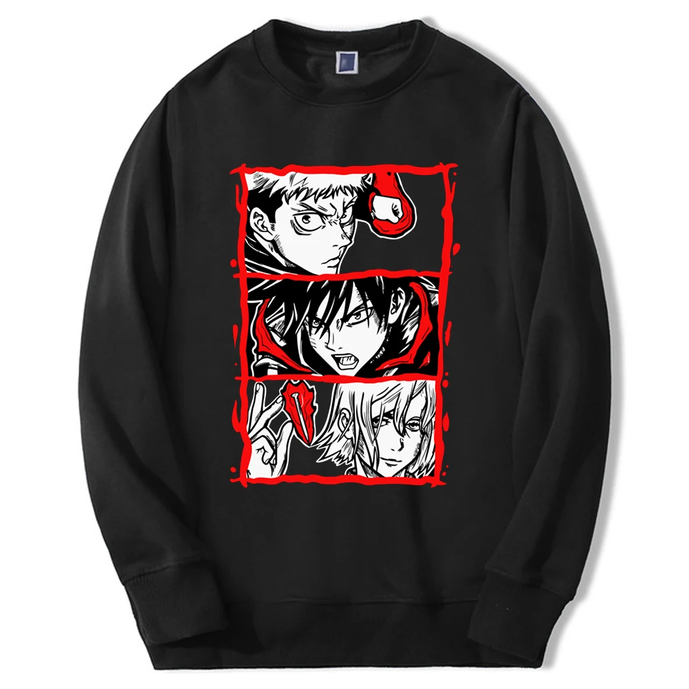 

Jujutsu Kaisen Anime Mens Hoodies Sweatshirts Gojo Satoru Manga Graphic Pullover Long Sleeve Fashion Casual Sportswear Sudaderas