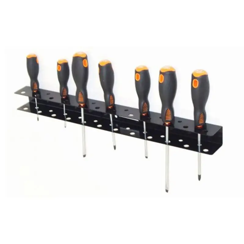 Imagem -04 - Wall Mount Screwdriver Armazenamento Rack Alicate Organizador Chave de Fenda Rack Ferramenta Rack