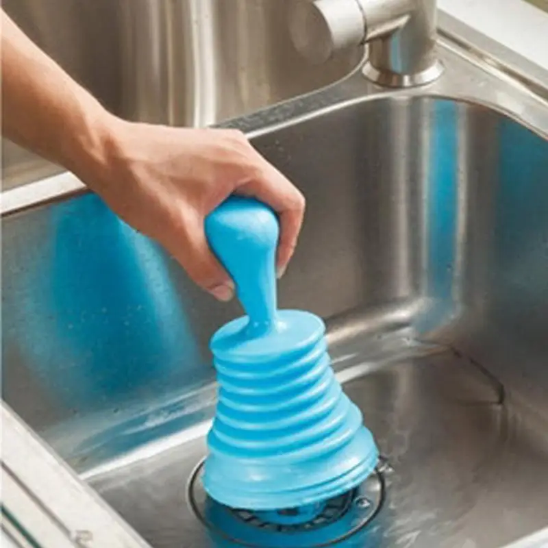 Drain Cleaners Wholesale Household Powerful Sink Pipe Pipeline Dredge Suction Cup Toilet Plungers