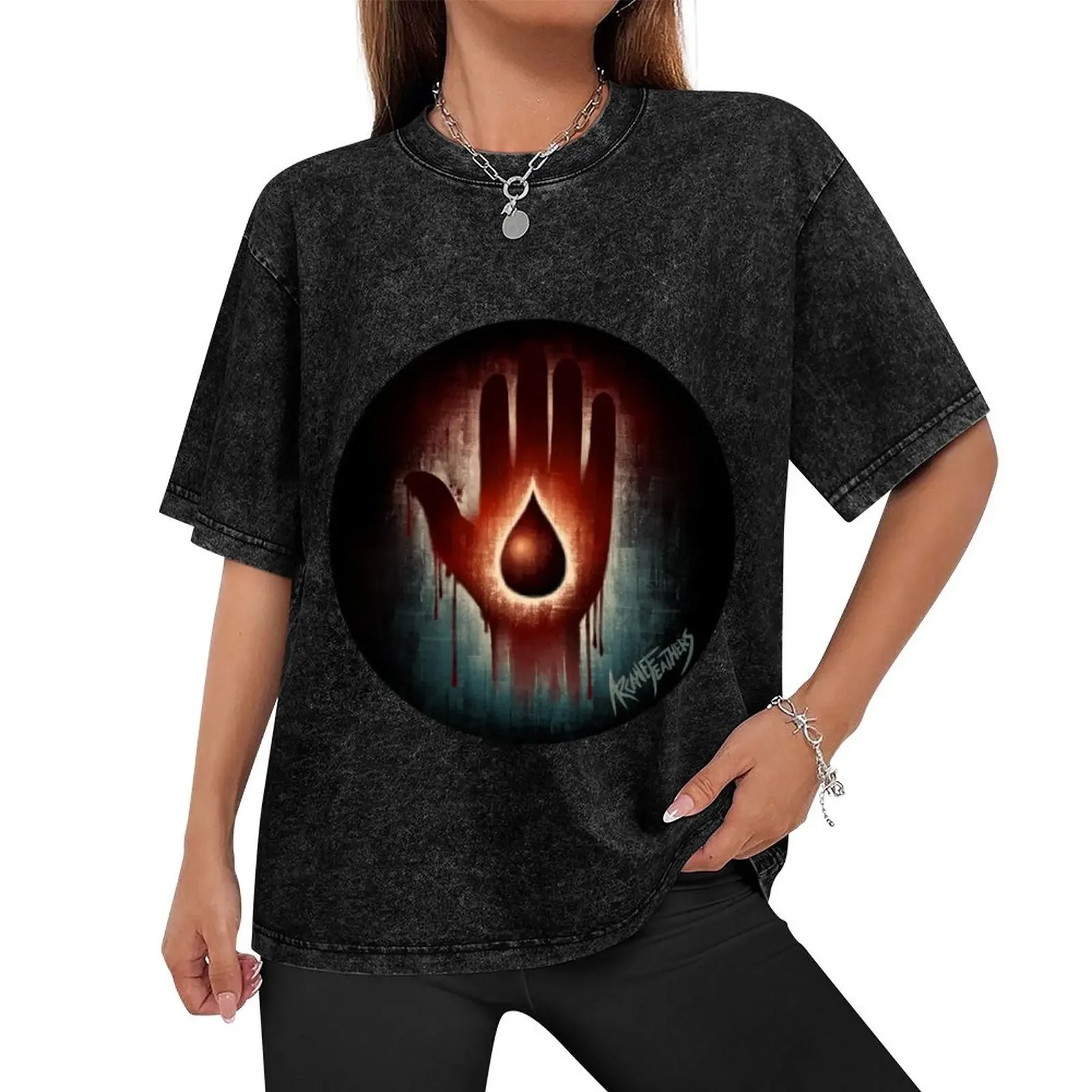 Dragon Age: Blood Mage T-Shirt graphics blanks t shirts for men cotton