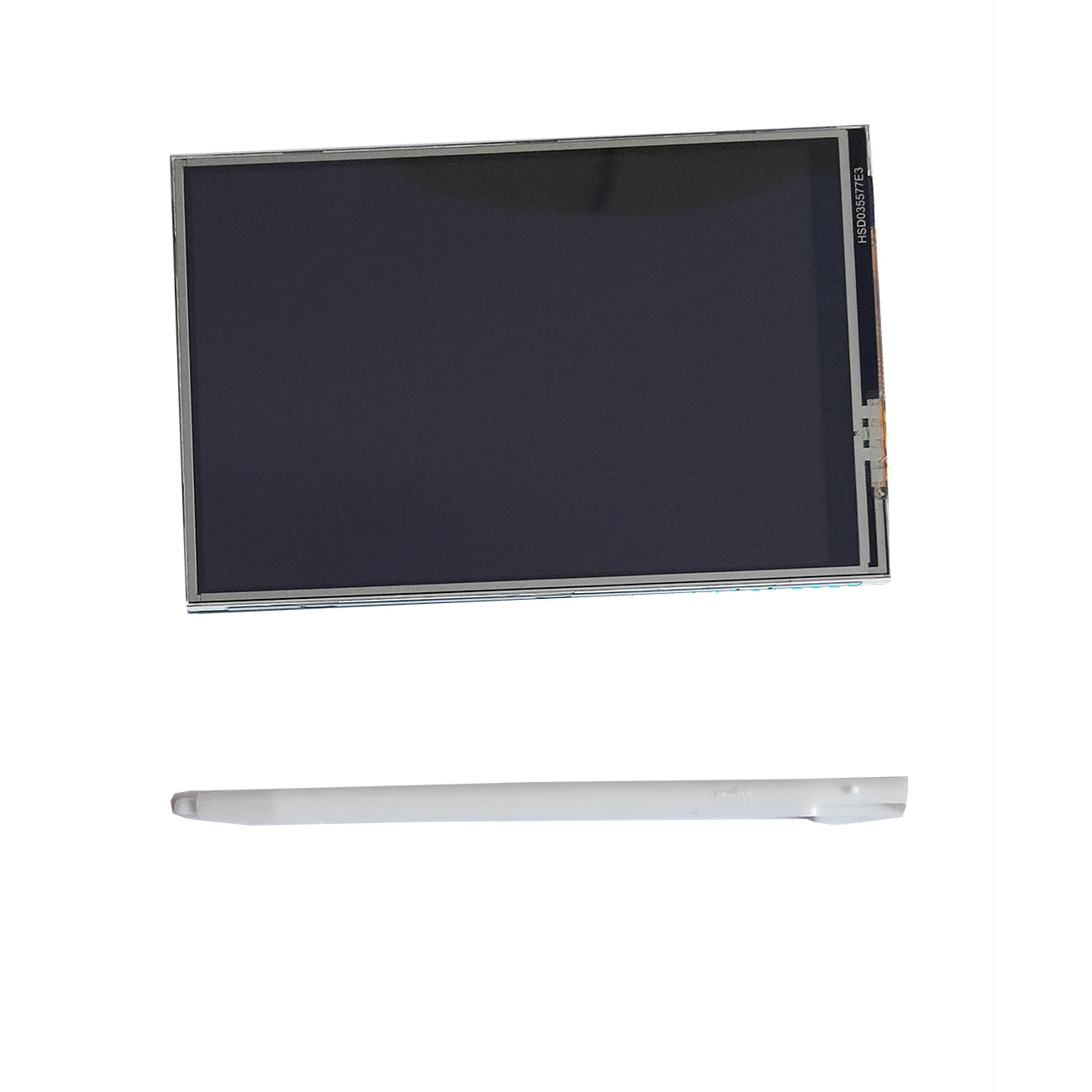 Monitor de pantalla táctil LCD de 3,5 pulgadas para Raspberry Pi 4 Modelo B Raspberry Pi 3B + Pi 3 480x320 píxeles con ventilador acrílico Stylus