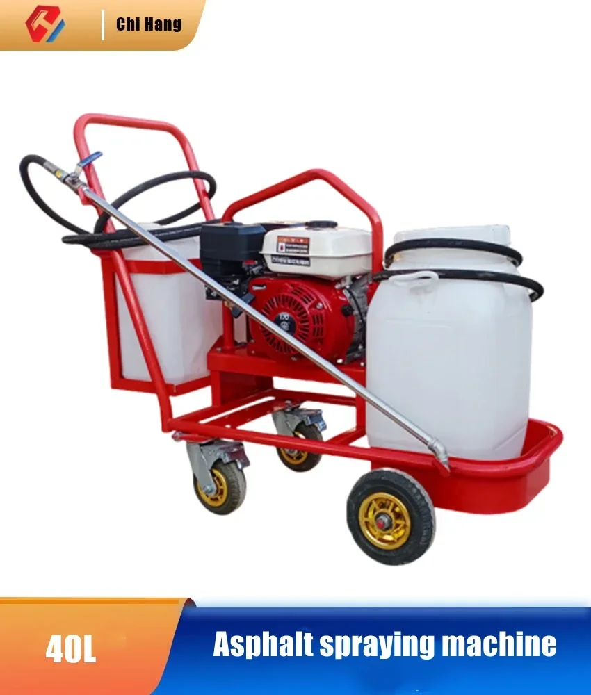 

Emulsified Asphalt Spreader Urban High-speed Road Repair Hand-push Small Asphalt Sprayer Gasoline-powered Energy-saving Spreader