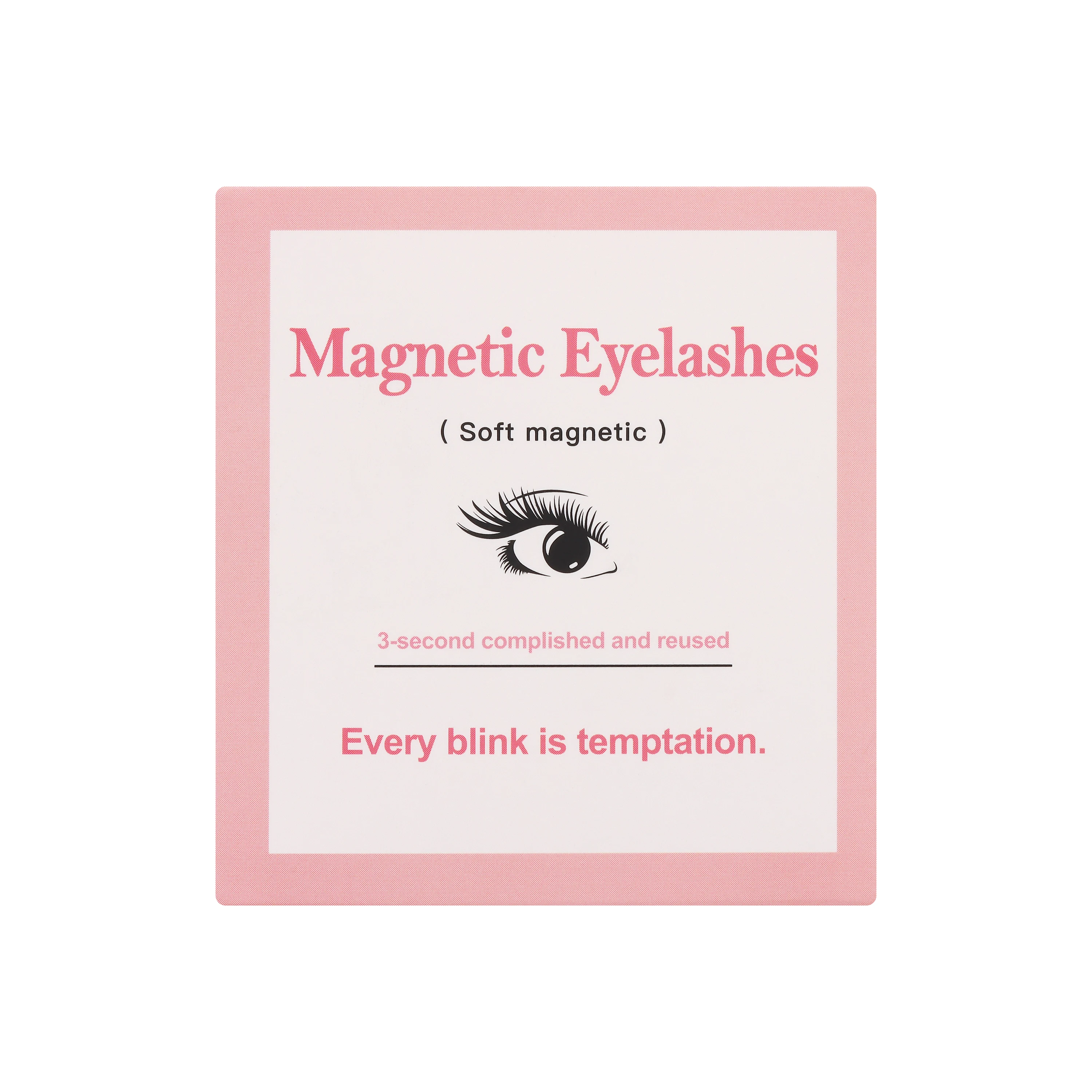 DINGSEN Weiche magnetische Wimpern mit Kleber-Set, wiederverwendbare magnetische Wimpern, Pinzetten-Set, Wimpern, handgefertigt, 3D-natürliche magnetische Pinzette – Detail 5