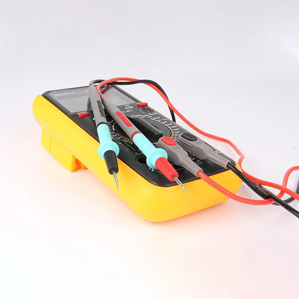 

1 Pair Test Probes For Multimeter 1000V/20A Premium Needle Tip Multi Meter Leads Nonslip Handle High Voltage Resistant