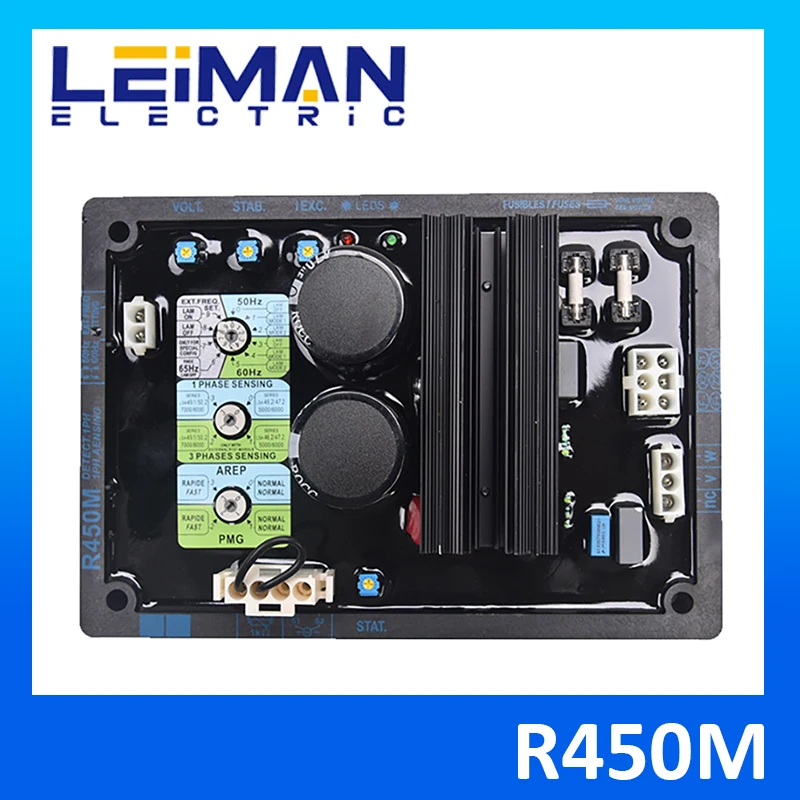 R450M AVR Automatic Voltage Regulator Integrated Circuit Leroy Somer Stabilizer 1000KW Alternator Generator Spare parts