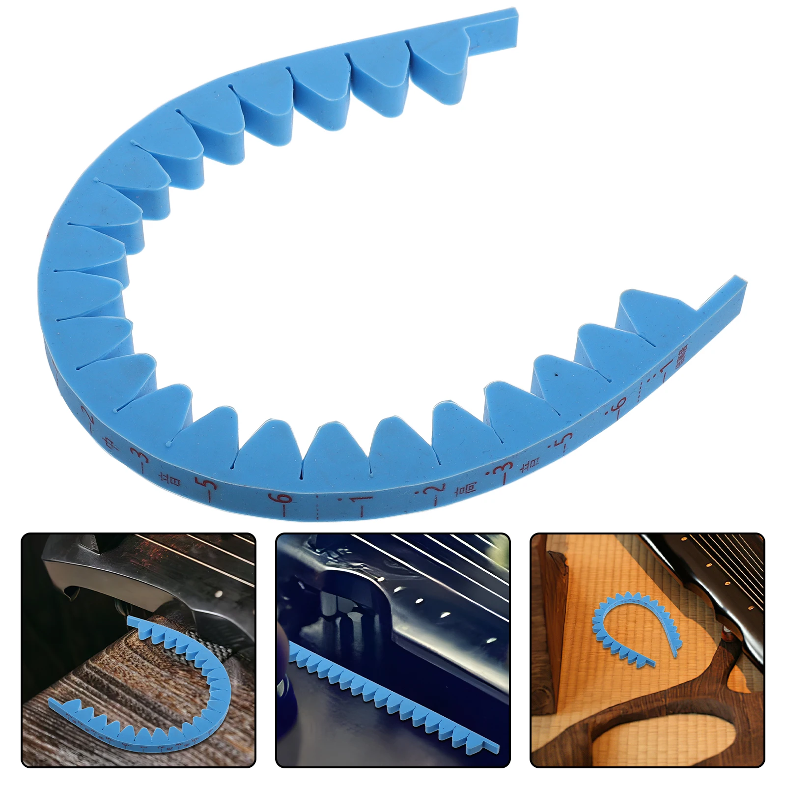 Guzheng كتم حزام الحد من الضوضاء تصميم خاص أداة تخفيف الصوت شريط إسفنجي ممارسة هادئة ملحق للمبتدئين #3