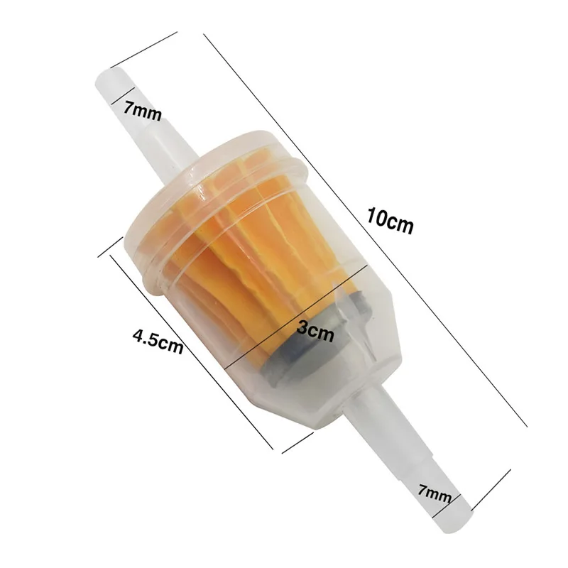 10/5/2 pçs tamanho grande profissional universal gasolina gás combustível filtro de óleo para motocicleta ciclomotor scooter bicicleta sujeira atv