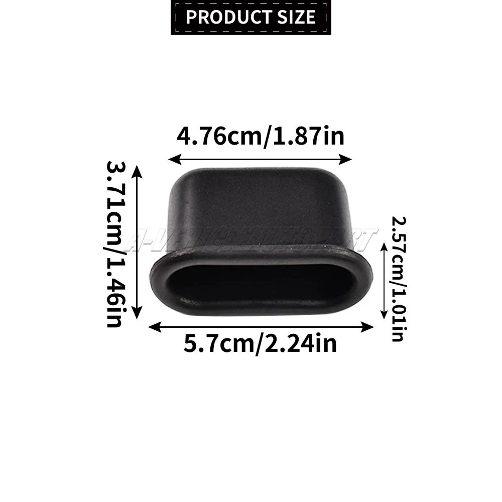 6R3837707A Für VW Polo MK5 UP! Seat Mii Skoda Citigo Neue Untere Tür-Positionierungsstift-Dichtung, Schließvorrichtung, Gummimanschette, Schwarz, Auto-Zubehör – Detail 2