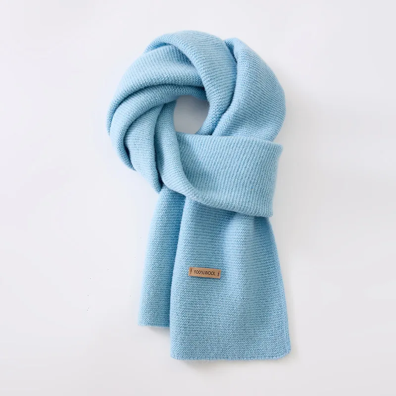 

Scarf Women Winter Wool Long Shawl Red Thick Warm Accessory For Autumn Cold Weather Holiday Luxury