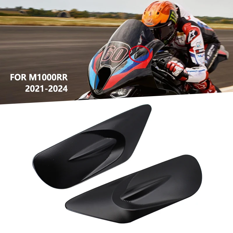 For BMW M1000RR M1000 RR M 1000RR 2021-2024 Motorcycle Rearview Mirror Base Cover Windshield Drive Eliminator Mirror Hole Cover