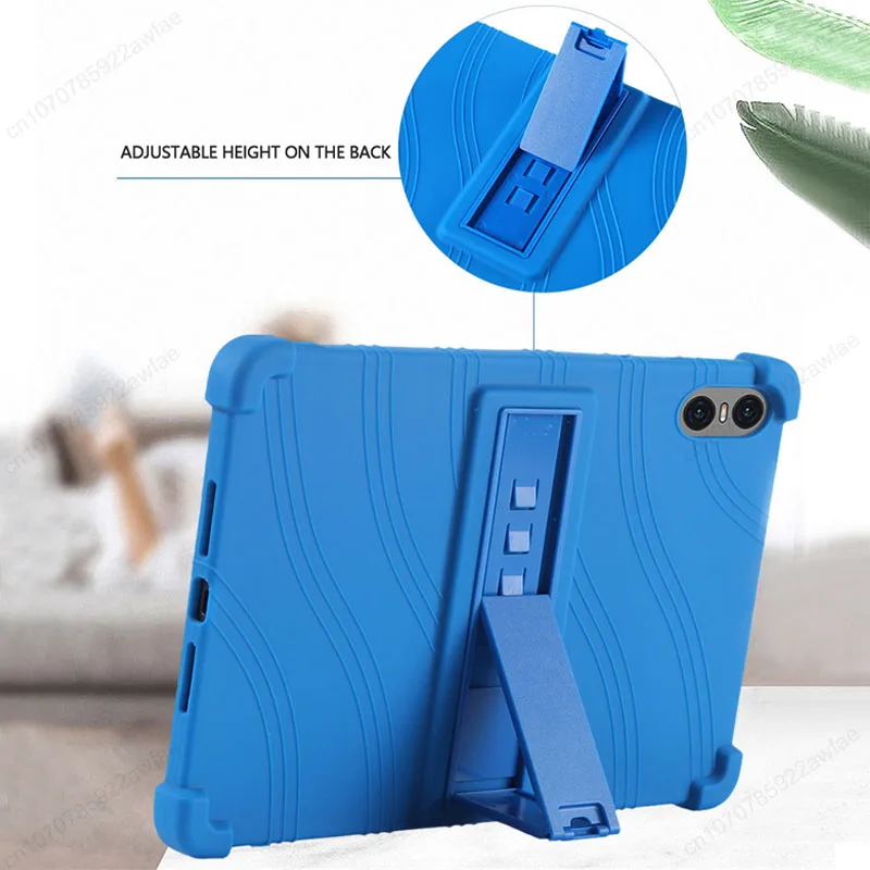 Silicon Case For Teclast T50 T40 Pro Tablet Cover Teclast P30 Air M40 Plus M40S P40HD T45HD 2023 Kid Shockproof Stand Case Funda