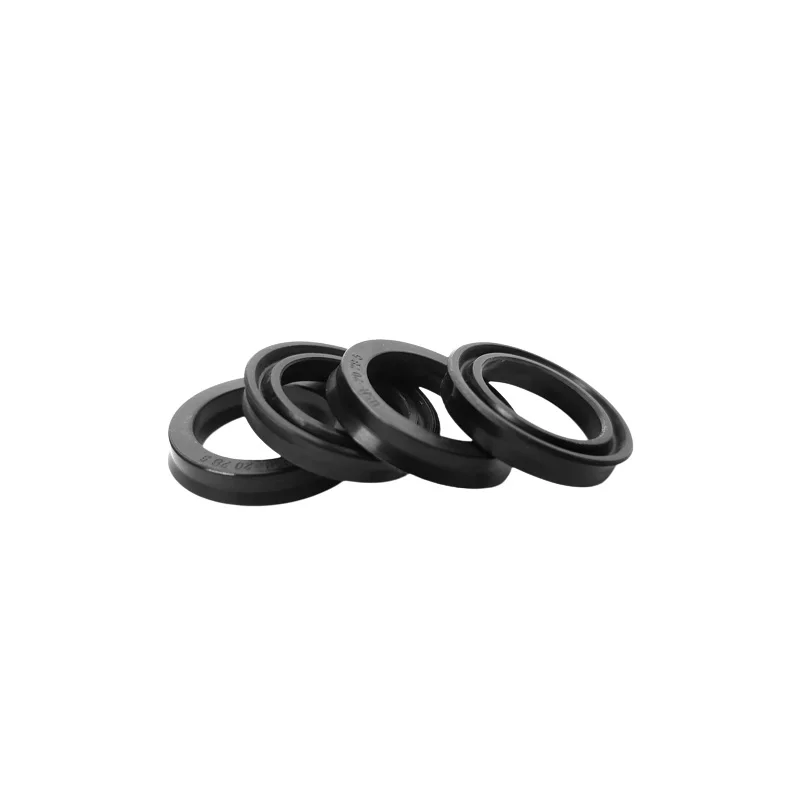 NBR USH-type Radial Shaft Hydraulic Seal (IDxODxTHK), ID11.2-275MM, Nitrile Rubber Buna Shaft Piston Rod Single Lip U-Shaped Cup