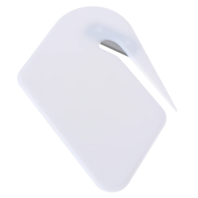 1Pc Plastic Mini Letter Knife Mail Envelope Opener Safety Paper Guarded Cutter