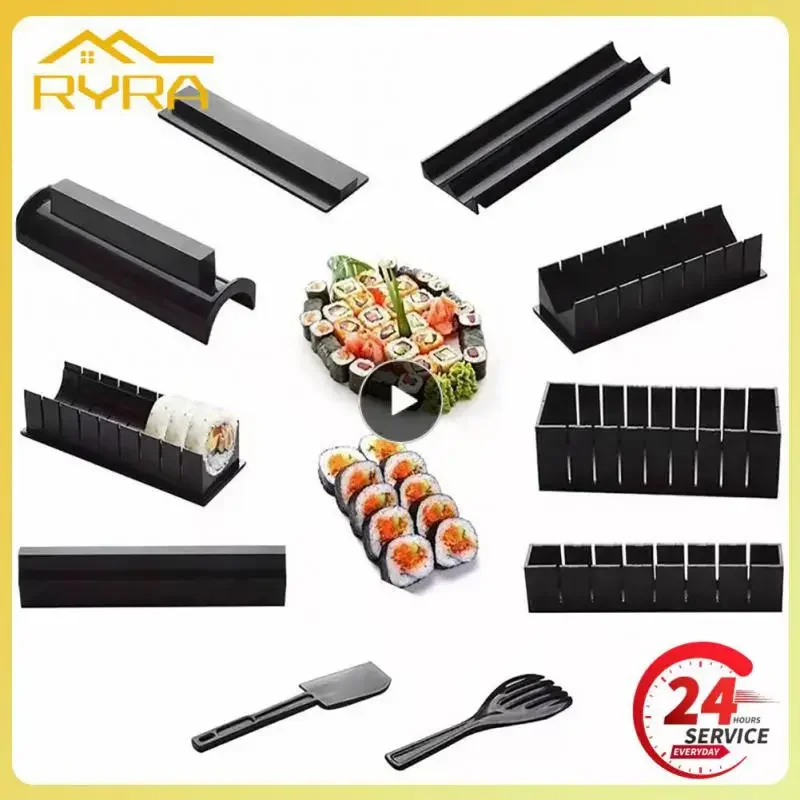 Sushi Tool Efficient Versatile Easy To Use High-quality Time-saving Sushi Making Kit For Beginners Diy Sushi At Home Rice Mold