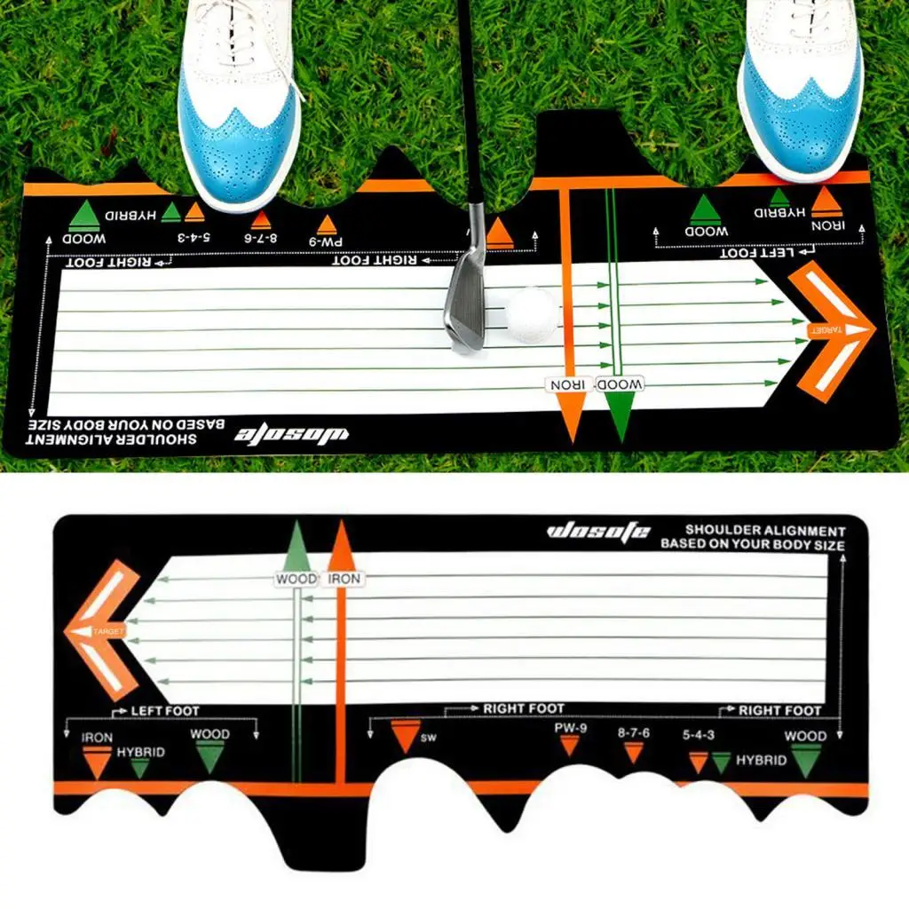 Training Mat, Station Board Swing Trainer, Swing Training Aid Pad Swing Stand