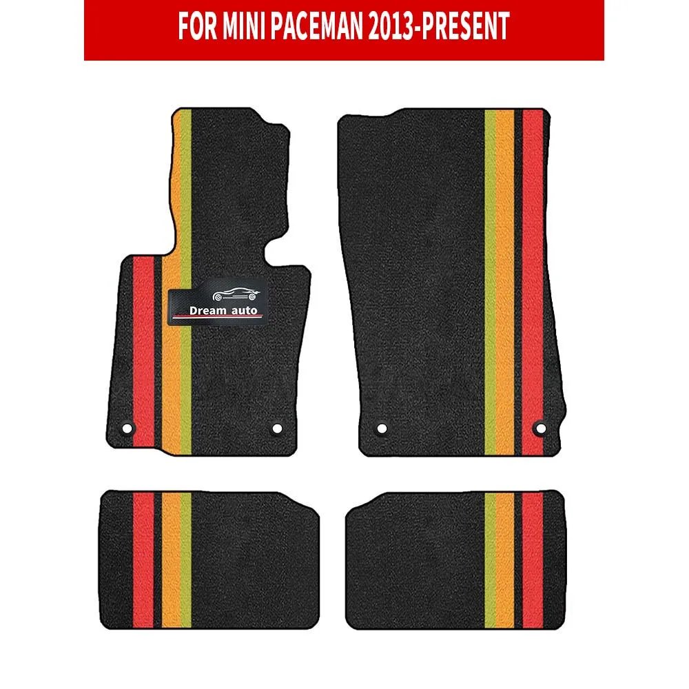 

Custom Car Floor Mats For MINI PACEMAN 2013-2025 Waterproof Auto Carpets Foot Coche Accessorie