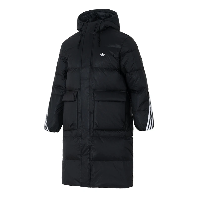 Adidas Trefoil Long Down Jacket for Men and Women KC2564