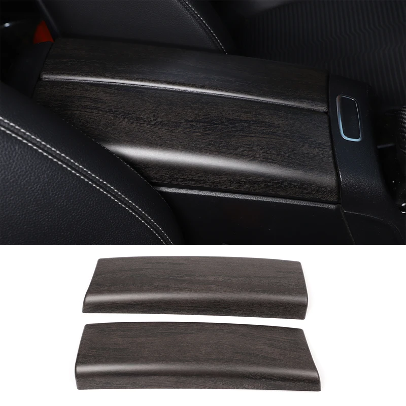 

Для Mercedes-Benz B-Class/GLA/GLB подлокотник, защитный чехол, наклейки для украшения интерьера, автозапчасти, ABS дубовое зерно, 2 шт.