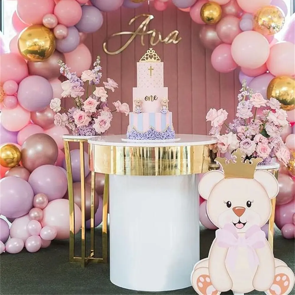 

Party Decorations Supplies Gold Cake Table for Wedding Decoration Party Decor Backdrop Reception Tables