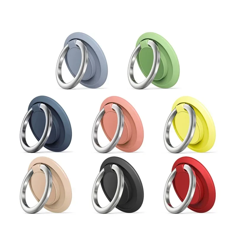 Magnetic Finger Ring Mobile Phone Smartphone Stand Holder For iPhone X 12 13 14 Plus Smart Phone IPAD MP3 Stand For Samsung